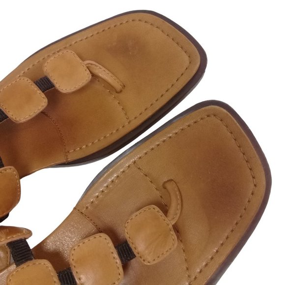 Timberland Smart Comfort System Women's Leather Thong Flat Sandals Size 11M - Picture 10 of 15